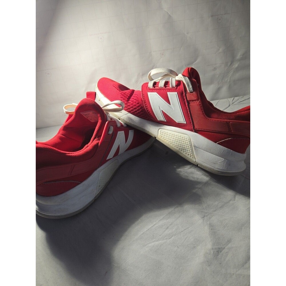New Balance Men's Red Tennis Shoes, Size 9
